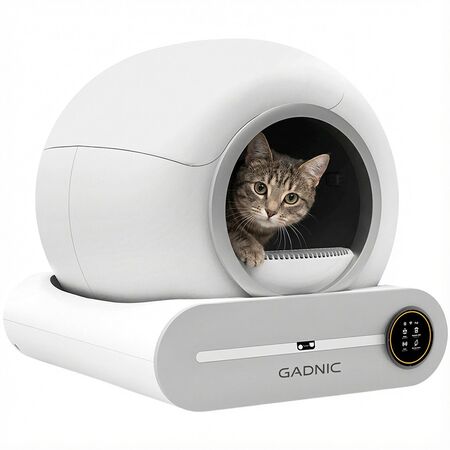 Arenero Autolimpiante Para Gatos Gadnic IFW030 Litera Sin Olor 65 L