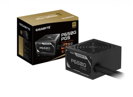Fuente Gamer Gigabyte 650W 80 Plus Gold PG5