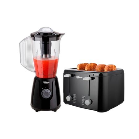 Combo Licuadora Liliana AL110 500W 1.5L + Tostadora Liliana AT924 900W