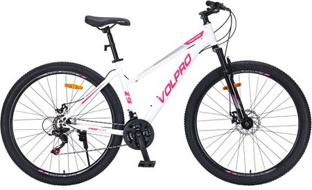 Bicicleta Volpro PRO400 R29 T18 Blanco - Magenta - Gris