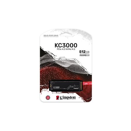 Disco Solido SSD Kingston 512GB M.2 Nvme KC3000 7000Mb/s