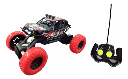 Camioneta Con Luz Todoterreno R/control Go Speed Jeg 54437 Sebigus 