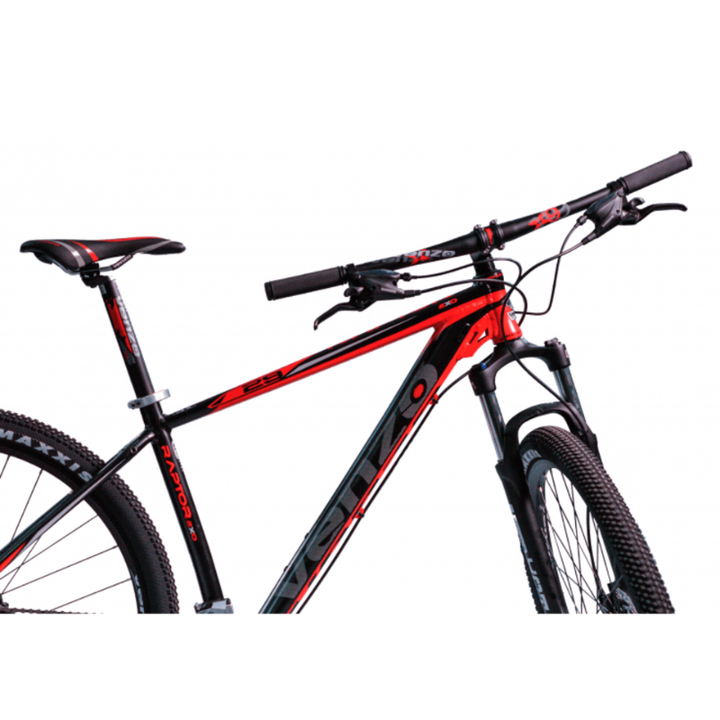 Bicicleta MTB Venzo Raptor 18V negro/rojo Disco Hidr. Talle M - Vista 2