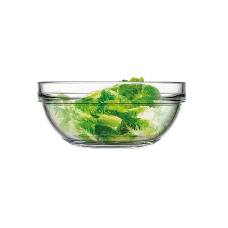 Bowl Ensaladera Compotera Recipiente Vidrio 17 cm  Pasabahce