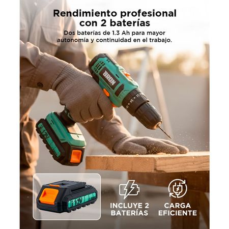 Taladro Percutor Atornillador 12v Gadnic Potencia y Precisión