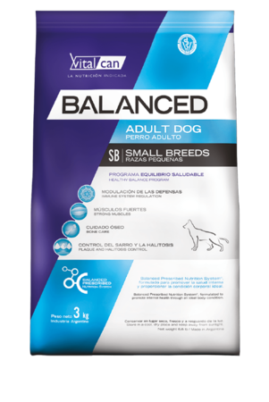 PERRO BALANCED ADULTO SMALL x 7.5kg
