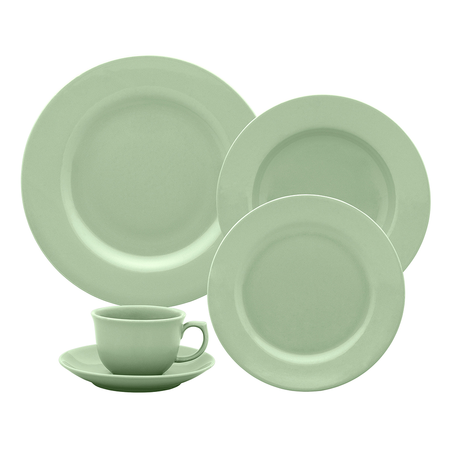 JUEGO DE VAJILLA X30 PIEZAS JADE - OXFORD