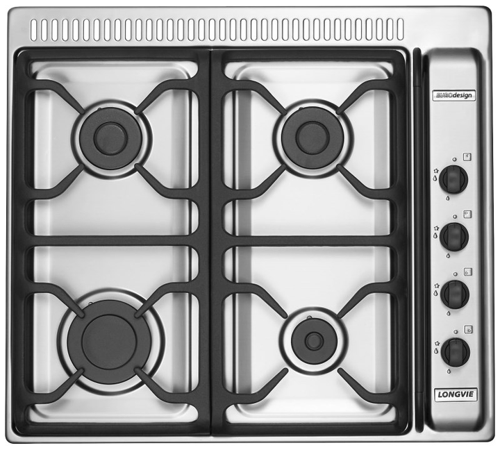 Anafe Multigas LONGVIE A6600XF 4 Hornallas - Vista 1