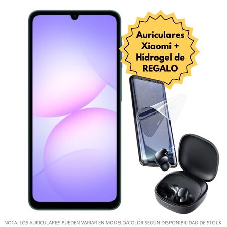 SAMSUNG A07 A075F ROM 64GB RAM 4GB (C:NEGRO NACIONAL)