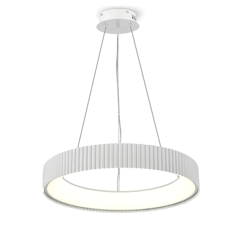 Lampara Colgante Moderno Camboya Luz Led 28w Blanco Dinamico