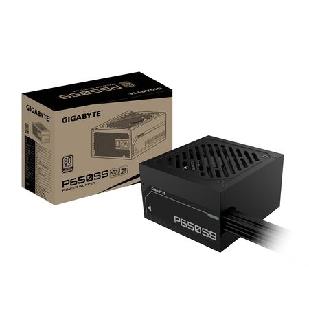 Fuente Gigabyte 650W 80+ Silver Black