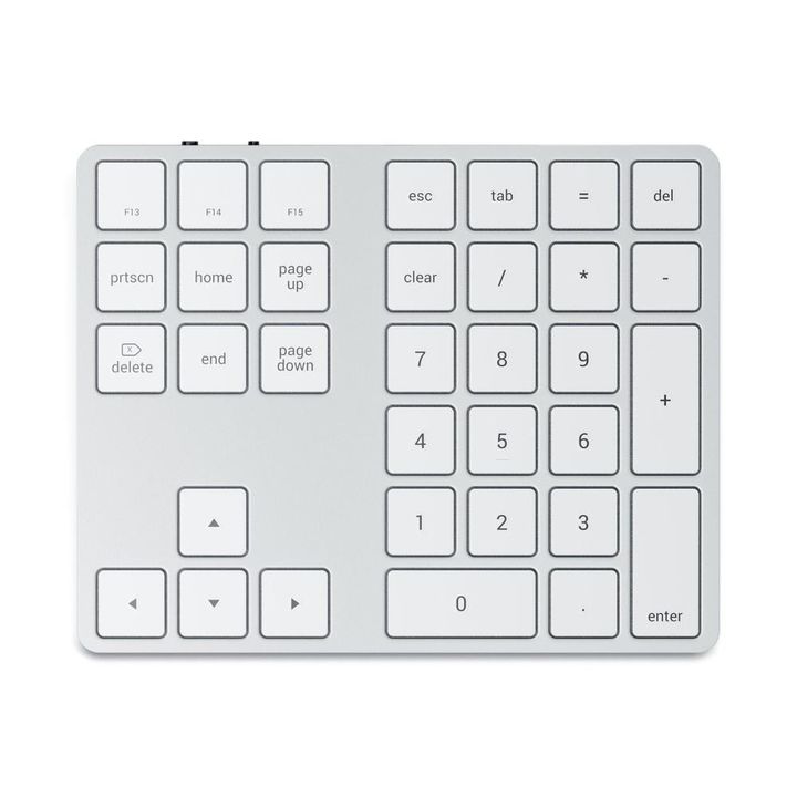 Teclado Numérico Satechi Extended Bluetooth Mac Plata - Vista 1