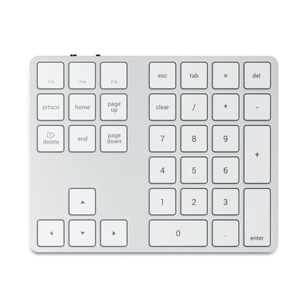 Teclado Numérico Satechi Extended Bluetooth Mac Plata