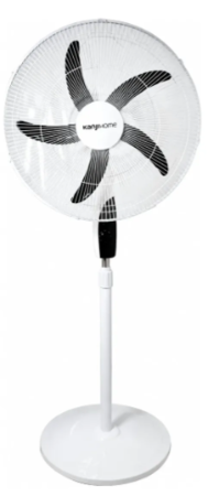 Ventilador De Pie 20 Pulgadas 95w 5 Paletas Kanji Kjh-fh1212