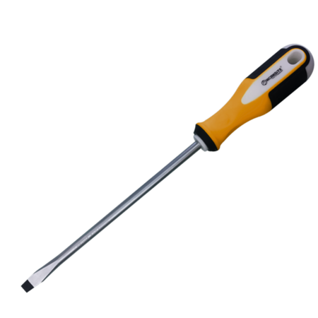 Destornillador Punta Plana 150mm Mango Ergonomico Imantada