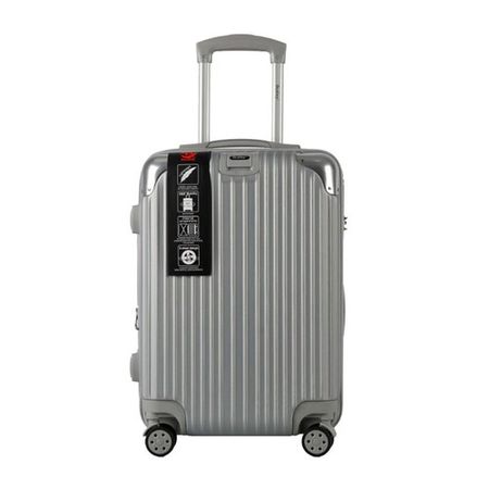 Valija Cabinera Dudley Fibra ABS con Balanza Plata 20"