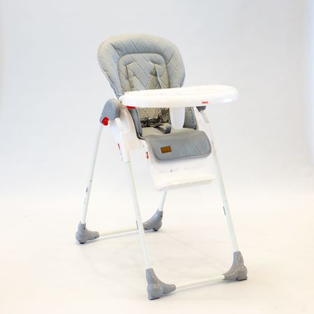 SILLA DE COMER PLEGABLE GRIS CEMENTO BEBESIT 6600-E