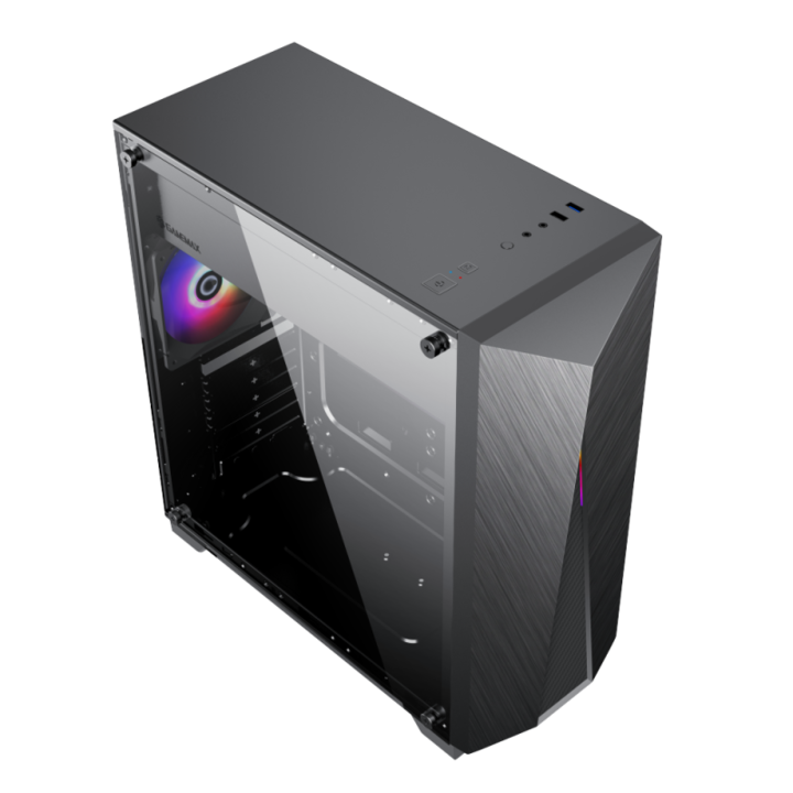 Gabinete Gamemax Nova N6 Mid-Tower ATX 1Fan ARGB - Vista 5