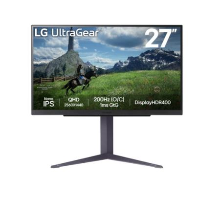 Monitor LG 27 Gamer 27GS85Q-B Nano IPS QHD
