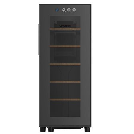 Cava De Vinos Vondom Para 12 Botellas Con Estantes De Madera
