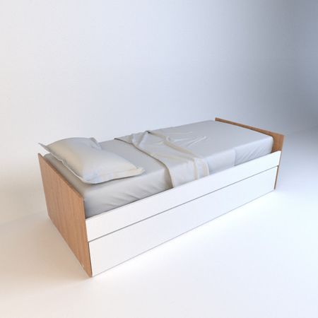 Cama Marinera Con Carro Tables Cod: 6456 Olmo Finlandes-Everest