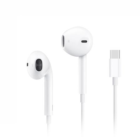 Auriculares Con Cable Dekkin In ear Conexión Usb C Au-068 Blanco