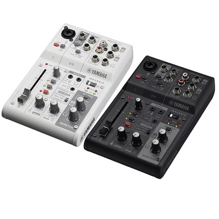 Yamaha AG03MK2. Mixer de 3 canales con interfaz USB. Streaming y audio profesional