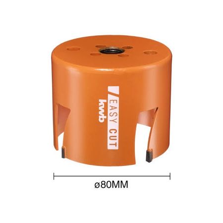 Sierra Corona Einhell Easy Cut Carburo de Tungsteno Diámetro 80mm
