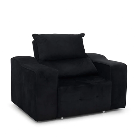 Sillon esquinero California un cuerpo color negro