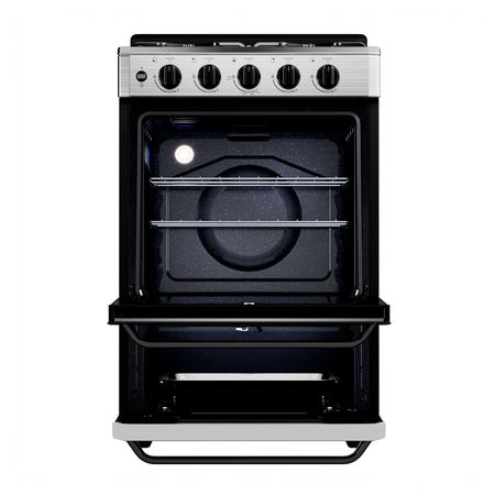 Cocina Multigas 56 cm Inoxidable con Encendido Eléctrico Drean CD5603AI0