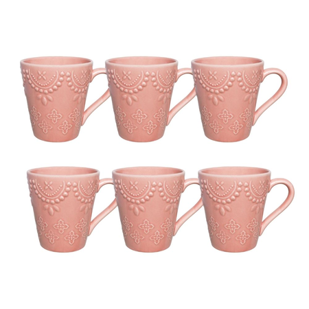 Dallas - Jarro Rosa X 6 - 280 Cc