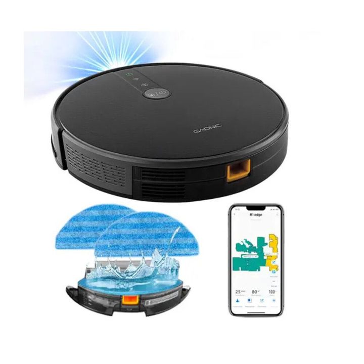 Aspiradora Robot Gadnic Z900 Trapeadora 3 Modos 200m2 App Silenciosa - Vista 1