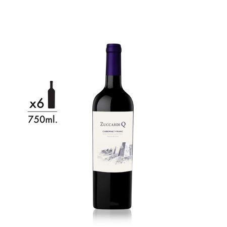 Vino Tinto Zuccardi Q Cabernet Franc Caja x 6