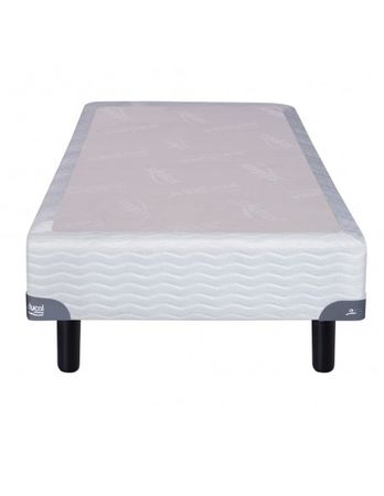 COLCHON + SOMMIER INDUCOL UNIT PLUS ESPUMA 80X190X18