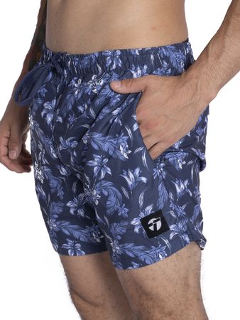 Short de Baño Topper Slim Hombre Moda Azul