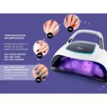 Cabina Para Uñas Gadnic BQ6 Pro UV Led 108w Uso Profesiona