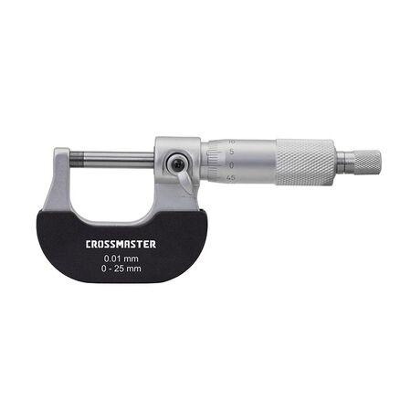 Micrometro Crossmaster Acero Inoxidable 0-25mm