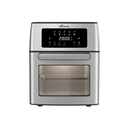 Horno Grill Y Freidora De Aire Siam 15Lt Inox HGFSIS1524