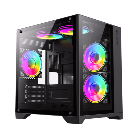 Gabinete Gamemax Infinity Mini BK Flex-Atx