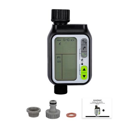 Temporizador de Agua Digital Gadnic RG3030 Controlador de Riego
