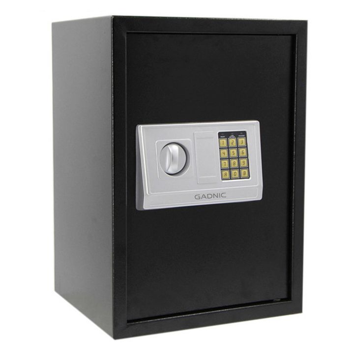 Caja Fuerte Gadnic Seguridad Reforzada Digital Con Llave y Teclado - Vista 1