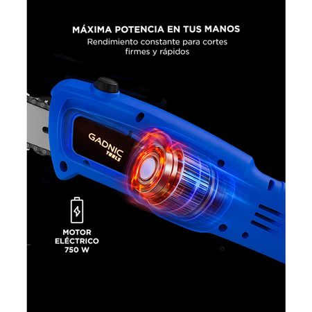 Sierra de Altura Gadnic Extensible Eléctrica 750w