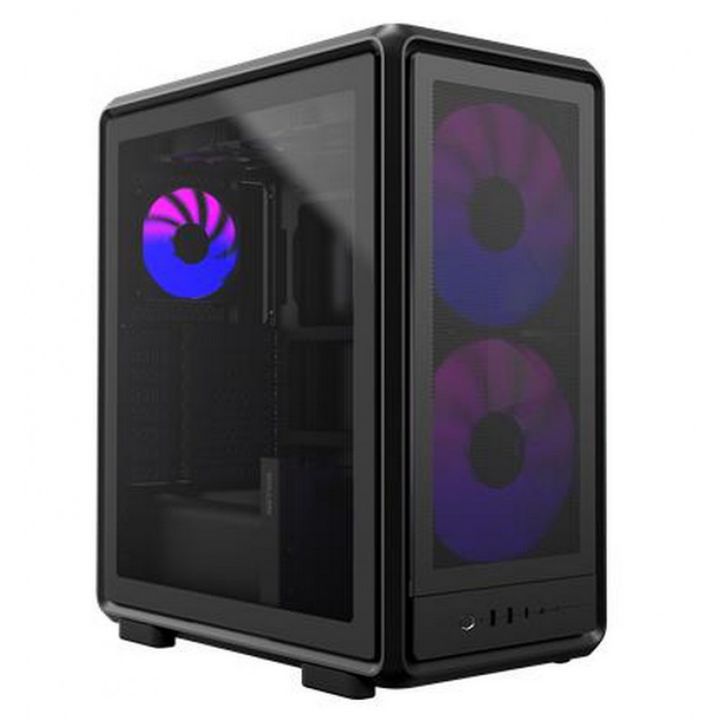 Gabinete Cooler Master MasterFrame 500 Mesh Negro - Vista 1