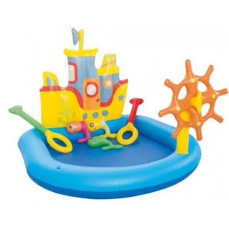 Pileta Inflable Barco Pirata Pelotero Play Center Bestway