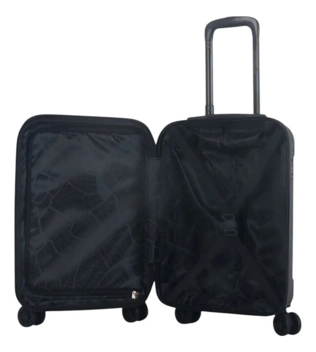 Set De 2 Valijas Negras de 24" Y 28" 37877 Con Combinación Numérica Ruedas 360° Skora - Vista 1