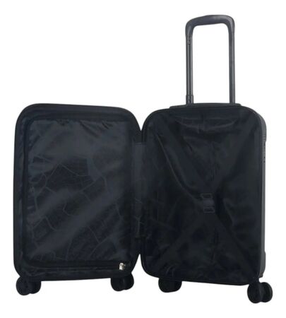 Set De 2 Valijas Negras  de 24" Y 28" 37877 Con Combinación Numérica Ruedas 360° Skora 