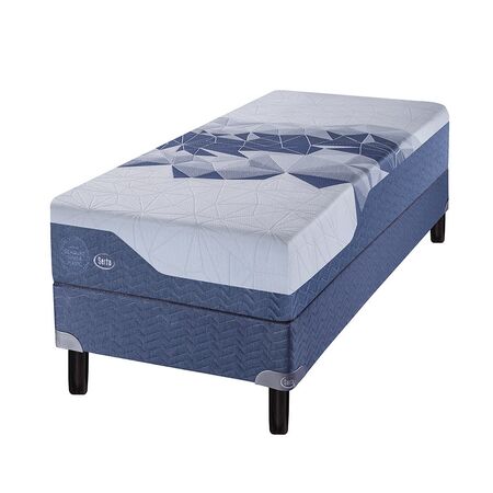 Colchon Sommier Serta Luisiana Resortes 80X190
