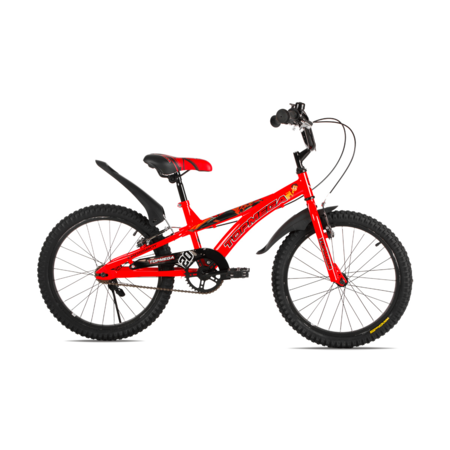 Bicicleta Infantil TopMega Crossboy Rodado 20 Rojo