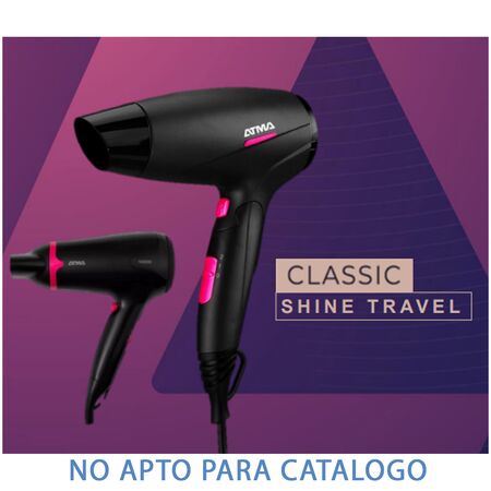 SECADOR DE PELO PLEGABLE ATMA ATTITUDE TRAVEL