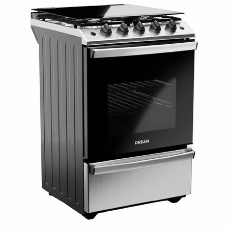 Cocina A Gas Acero Inoxidable 56 Cm Air Fryer Drean Cd5617ai0